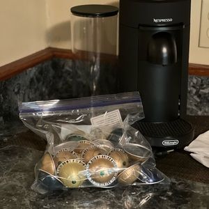 Nespresso vertuo deluxe coffee and espresso maker